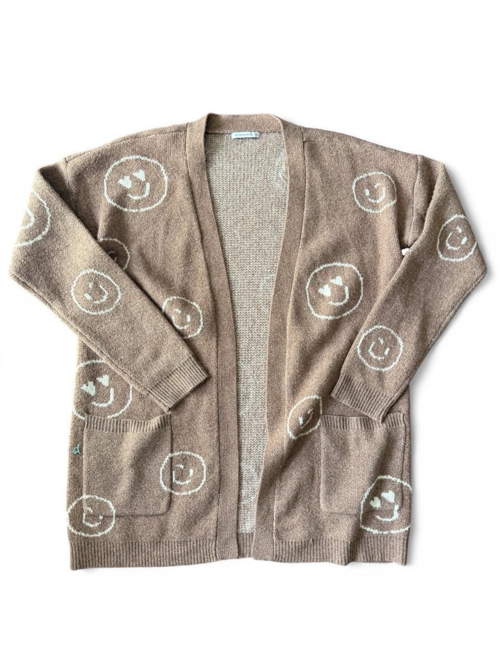 Staccato Beige and Cream Marled Knit Sweater
